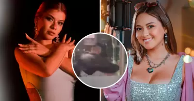 Tiktoker muestra imgenes de Amy Gutirrez cariosa con ex de bailarina.