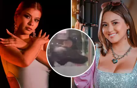 Tiktoker muestra imgenes de Amy Gutirrez cariosa con ex de bailarina.