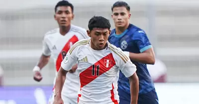 Seleccin Peruana Sub-20 perdi en su debut ante Paraguay.