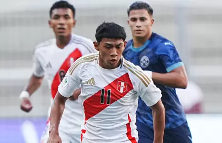 Seleccin Peruana Sub-20 perdi en su debut ante Paraguay.