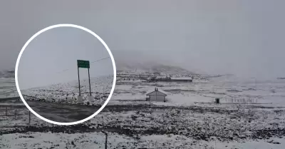 Senamhi reporta heladas y nevadas.