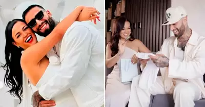 Angie Arizaga y Jota Benz lanzan inesperado mensaje en redes.