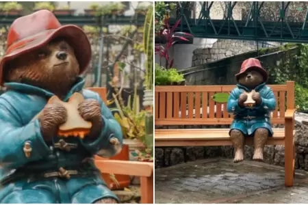 Estatua del oso Paddington llega a Machu Picchu