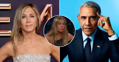 Jennifer Aniston y Barack Obama.