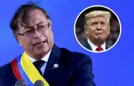 Gustavo Petro responde a Trump y anuncia aranceles a productos de EE. UU.: "Su bloqueo no asusta"