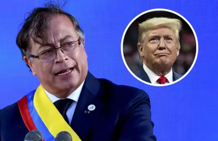 Gustavo Petro respondi a Donald Trump tras sanciones impuestas.