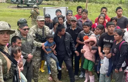 6 Brigada de Selva junto a la AE realizarn la evacuacin de 53 Pobladores en l