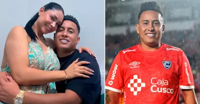 Christian Cueva y Pamela Franco gritan su amor.