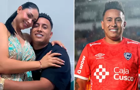 Christian Cueva y Pamela Franco gritan su amor.