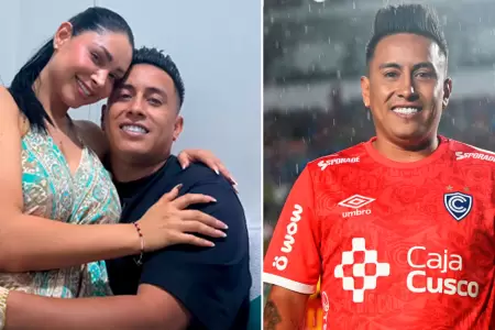 Christian Cueva y Pamela Franco gritan su amor.