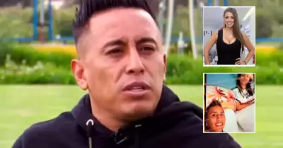 Christian Cueva niega infidelidad con Melissa Klug y Rosngela Espinoza.