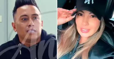 Pamela Lpez y su reaccin tras entrevista de Christian Cueva.