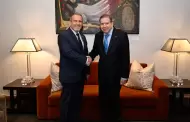 Edmundo Gonzlez lleg a Lima: "Per da la bienvenida al presidente electo de Venezuela"