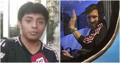 Joven falta al trabajo para ver a Lionel Messi