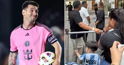 Lionel Messi no estuvo presente en Meet and Great.