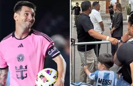 Lionel Messi no estuvo presente en Meet and Great.