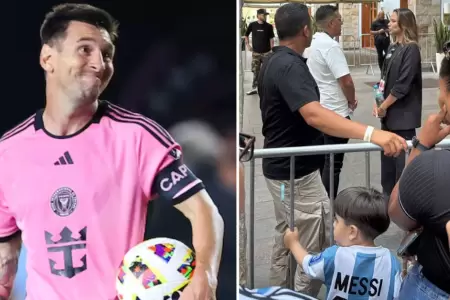 Lionel Messi no estuvo presente en Meet and Great.