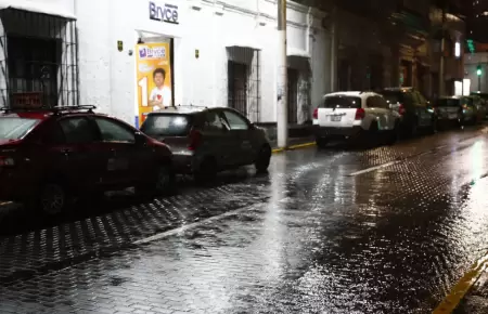 Advierten sobre 45 provincias en alerta por lluvias en la sierra.