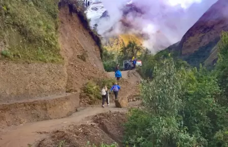 Suspenden ingreso a la laguna Humantay por peligros ante lluvias.