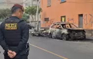 Hinchas de Alianza Lima salen de partido con Aucas y hallan sus motos quemadas en presunto accidente