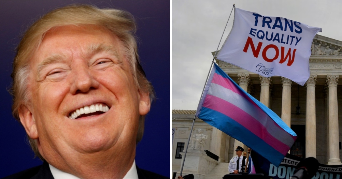 Trump firma orden que PROHÍBE cirugías de cambio de sexo en menores de 19 años: "Alteran la vida"