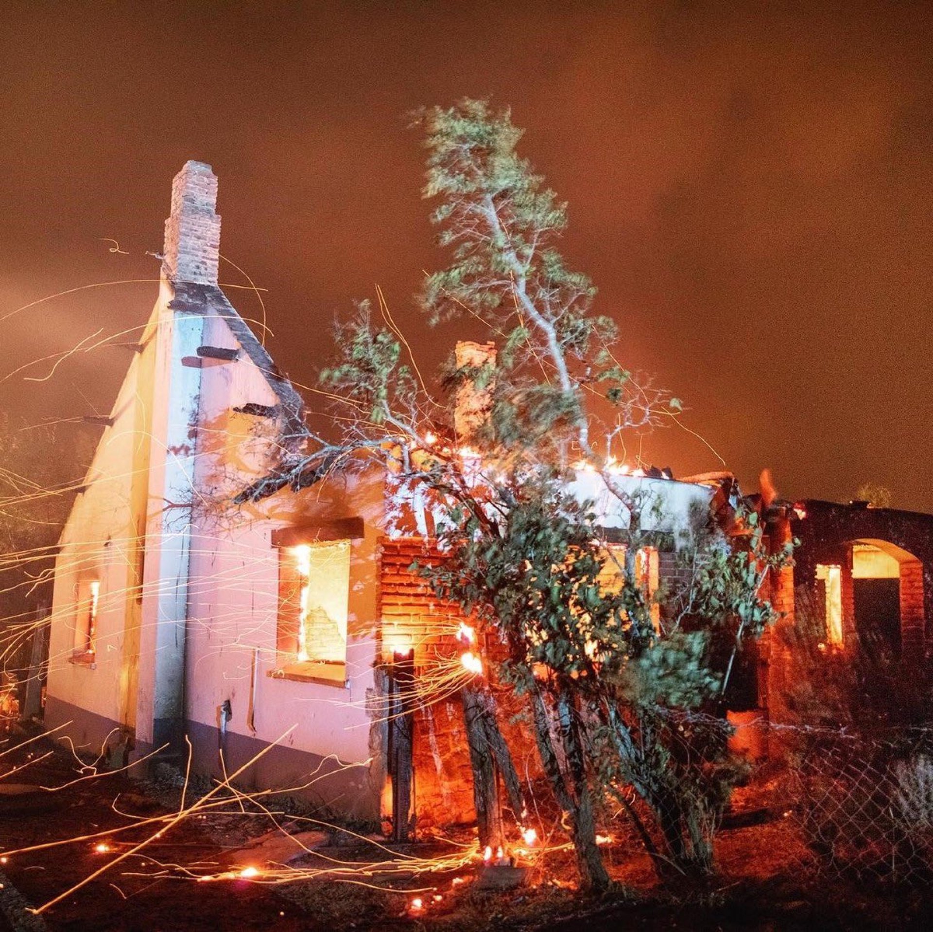 Incendio en argentina