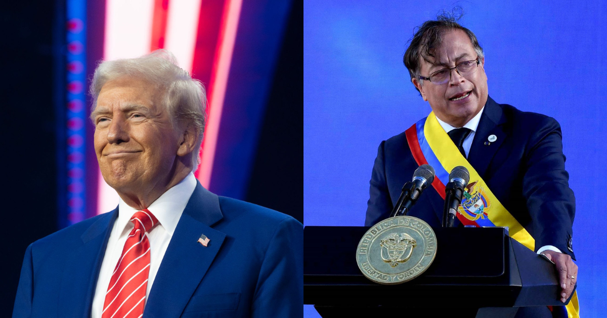 Petro defiende a los migrantes colombianos y critica la política migratoria de Trump