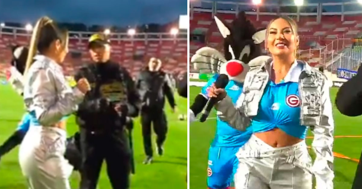 Pamela López pasó INCÓMODO INCIDENTE con la policía durante su animación en la 'Noche del Rico Garci'