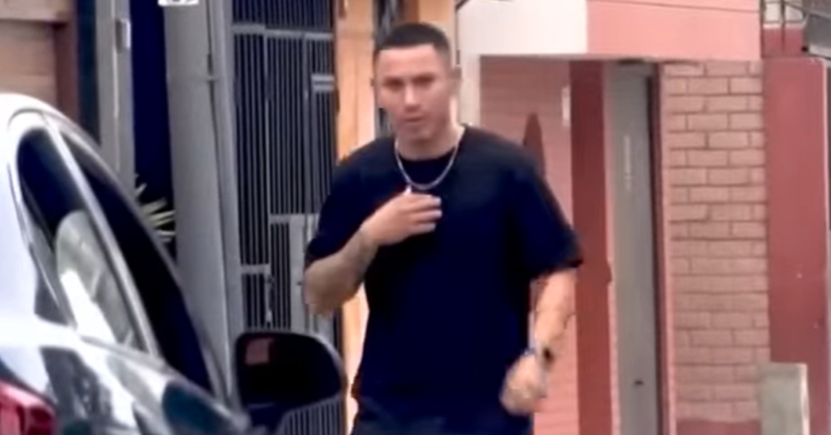 Jean Deza captado en fiesta