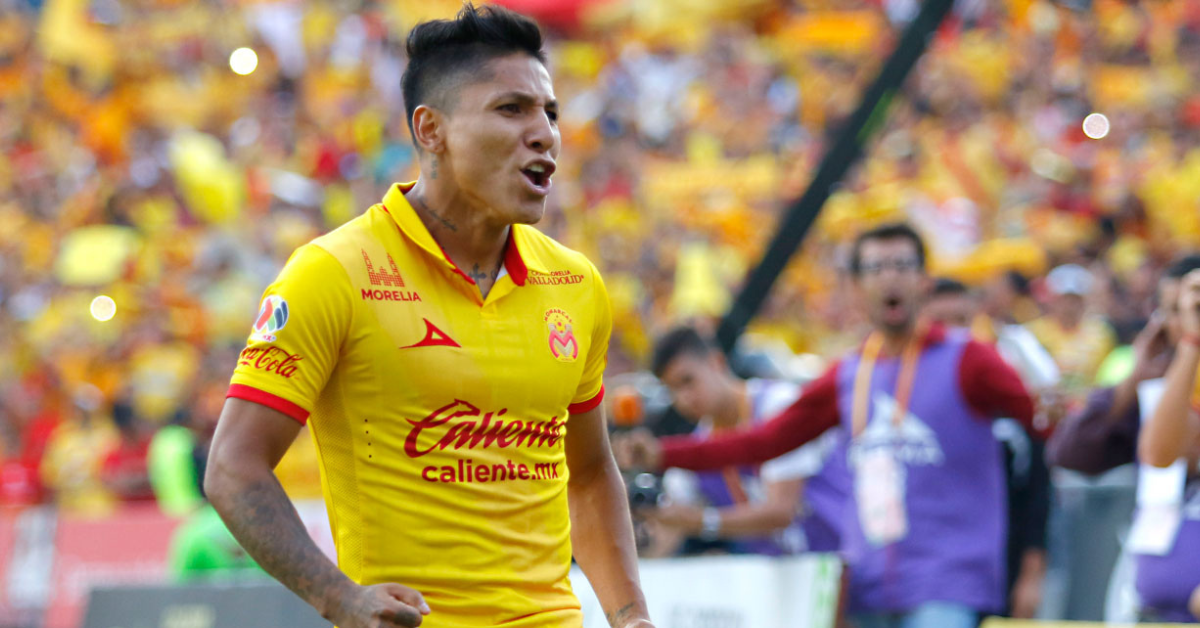 Ral Ruidaz jug las temporadas 2016/17 y 2017/18 con la camiseta de Monarcas Morelia.