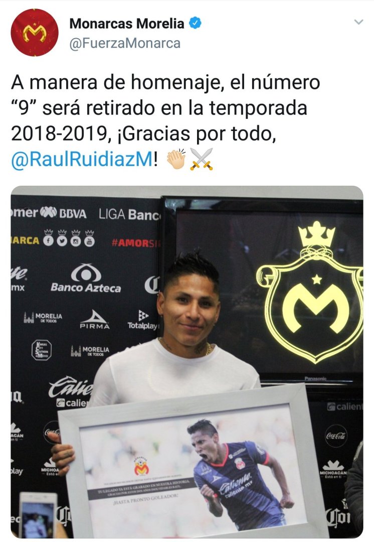 Delantero peruano se fue como dolo del equipo mexicano.