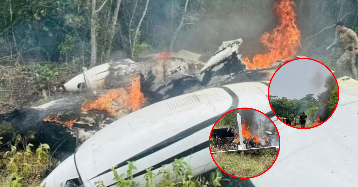 Brasil: Autoridades realizan intensa persecución a avión peruano que transportaba 500 kilogramos de droga