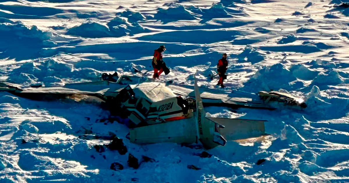 Hallan restos de avión desaparecido en Alaska: Autoridades confirman que "no hay sobrevivientes"
