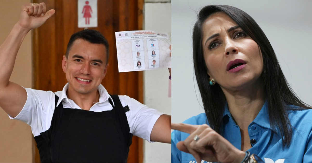 Daniel Noboa y Luisa González: Ecuador se prepara para la segunda vuelta presidencial