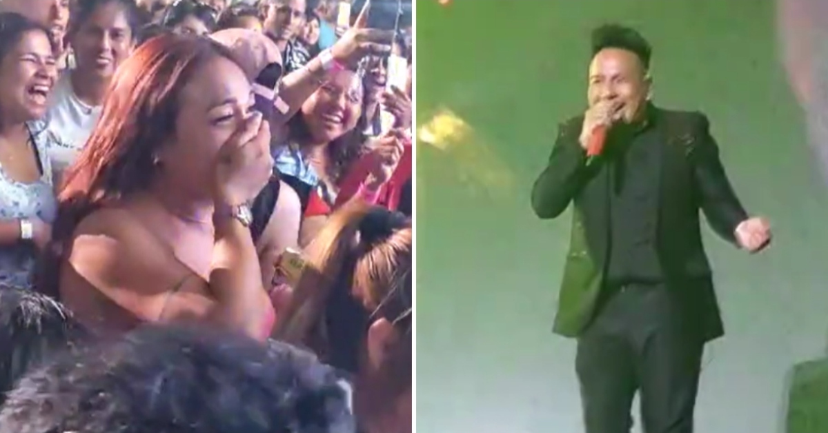 Dayanita se arma de valor al declararle su amor al animador de Corazón Serrano y recibe inesperada respuesta