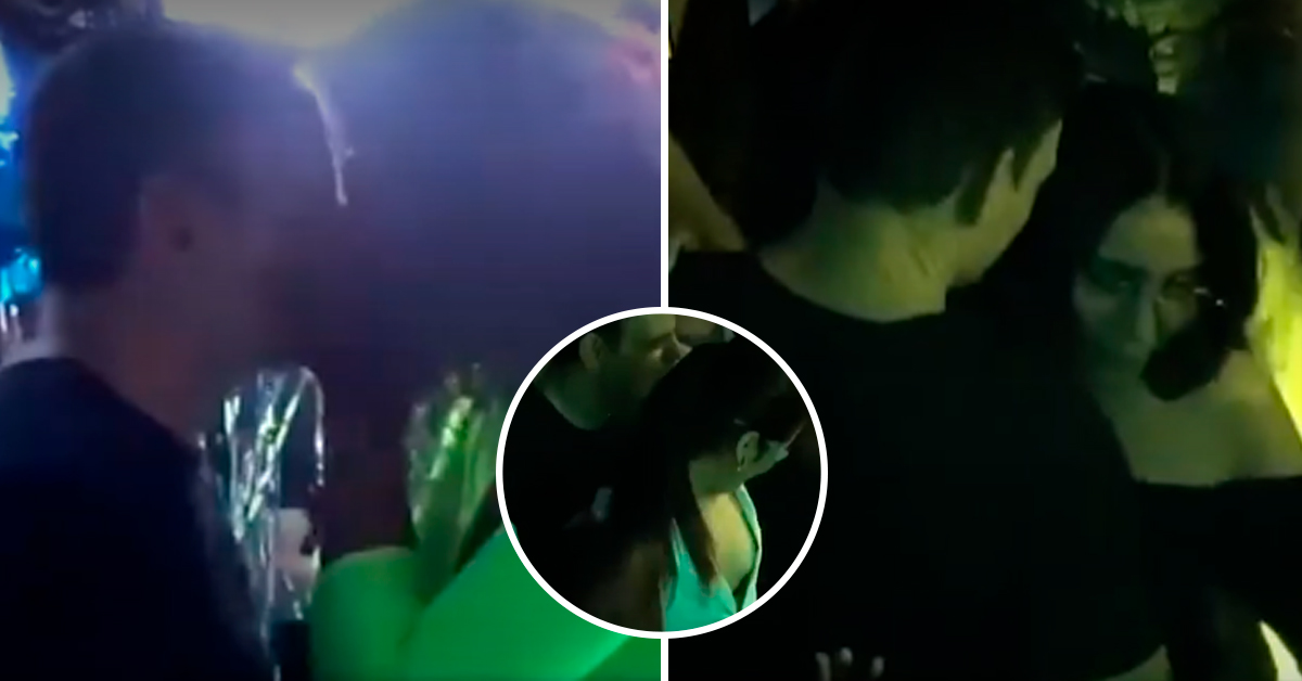 Mark Vito es captado muy cariñoso con tres jovencitas en discoteca: "Corazón roto, pero disponible"