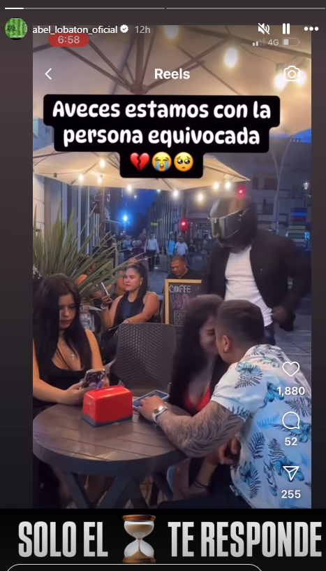 Abel Lobatón y su impactante mensaje tras supuesta infidelidad de su yerno.