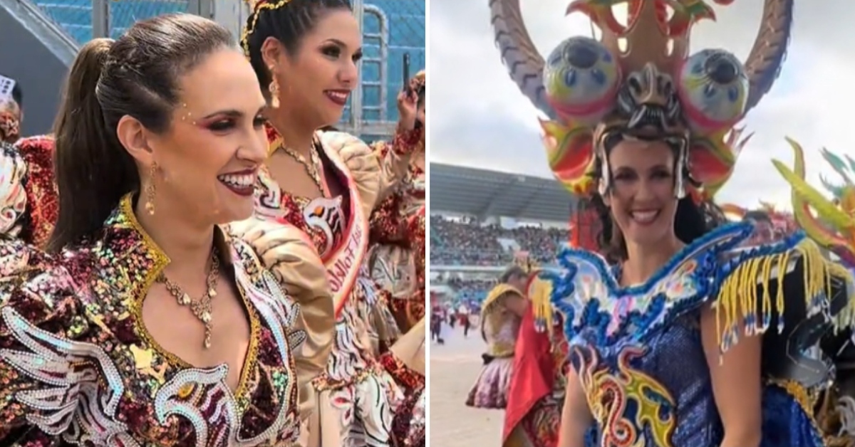 Emilia Drago se roba el show en la Fiesta de la Candelaria 2025 bailando danzas típicas