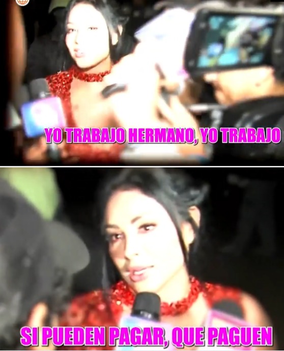Pamela Franco estaría dispuesta a tocar junto a Pamela López.