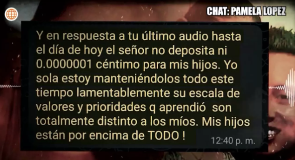 Acusan de irresponsable a Christian Cueva por no cumplir con la manutención de sus hijos.