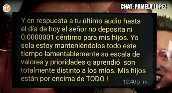 Acusan de irresponsable a Christian Cueva por no cumplir con la manutencin de sus hijos.