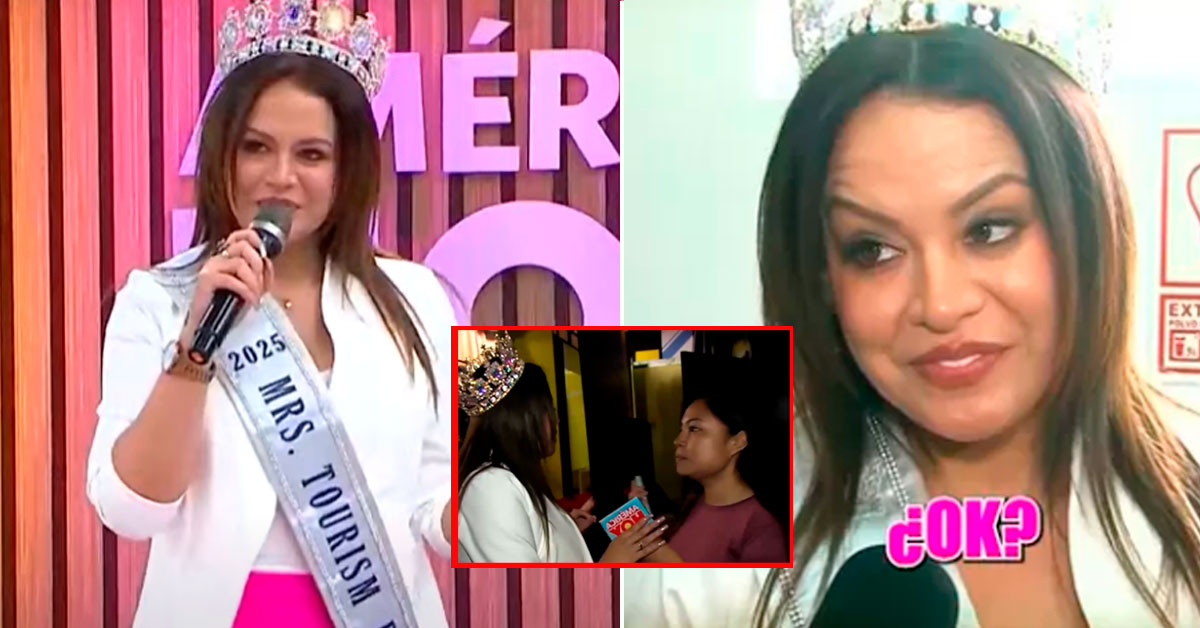 Flor Polo pierde la paciencia con reportera de 'América Hoy': "Ahora que soy reina decido qué contestar"
