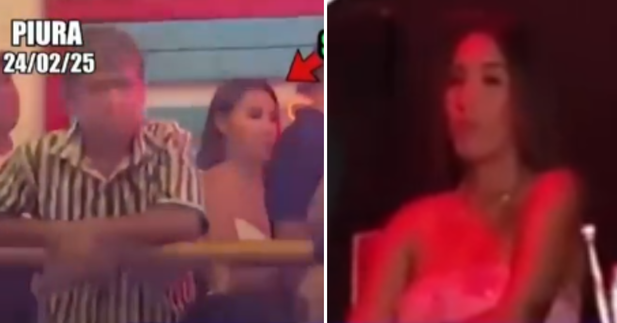 ¡Muy atenta! Samahara Lobatón ahora vigila a Bryan Torres en los shows que realiza al interior del país