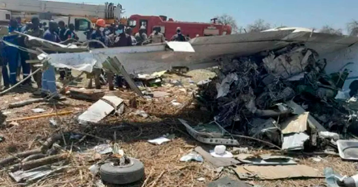 Avión militar se estrelló en zona residencial: Reportan más de 40 fallecidos y varios heridos en Sudán