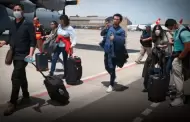 34 peruanos llegaron al Per en el primer vuelo de deportados de Estados Unidos