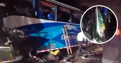 Accidente de trnsito en Colombia dej decenas de heridos.