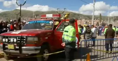 Danzante fallece durante fiesta de la Virgen de la Candelaria.