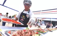 El Callao celebra el ceviche ms largo del Per en un evento lleno de msica y tradicin