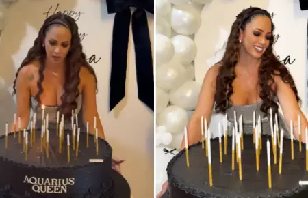 Melissa Klug celebra sus 41 aos.