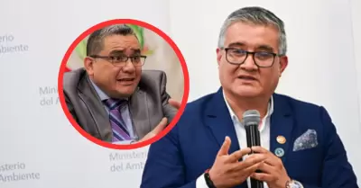 Ministro del Ambiente sobre Santivez